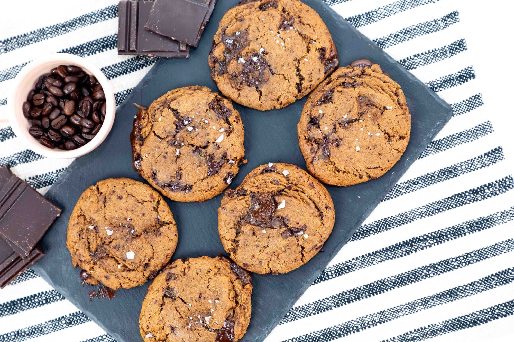 Toffee Coffee Chocolate Chip Cookie