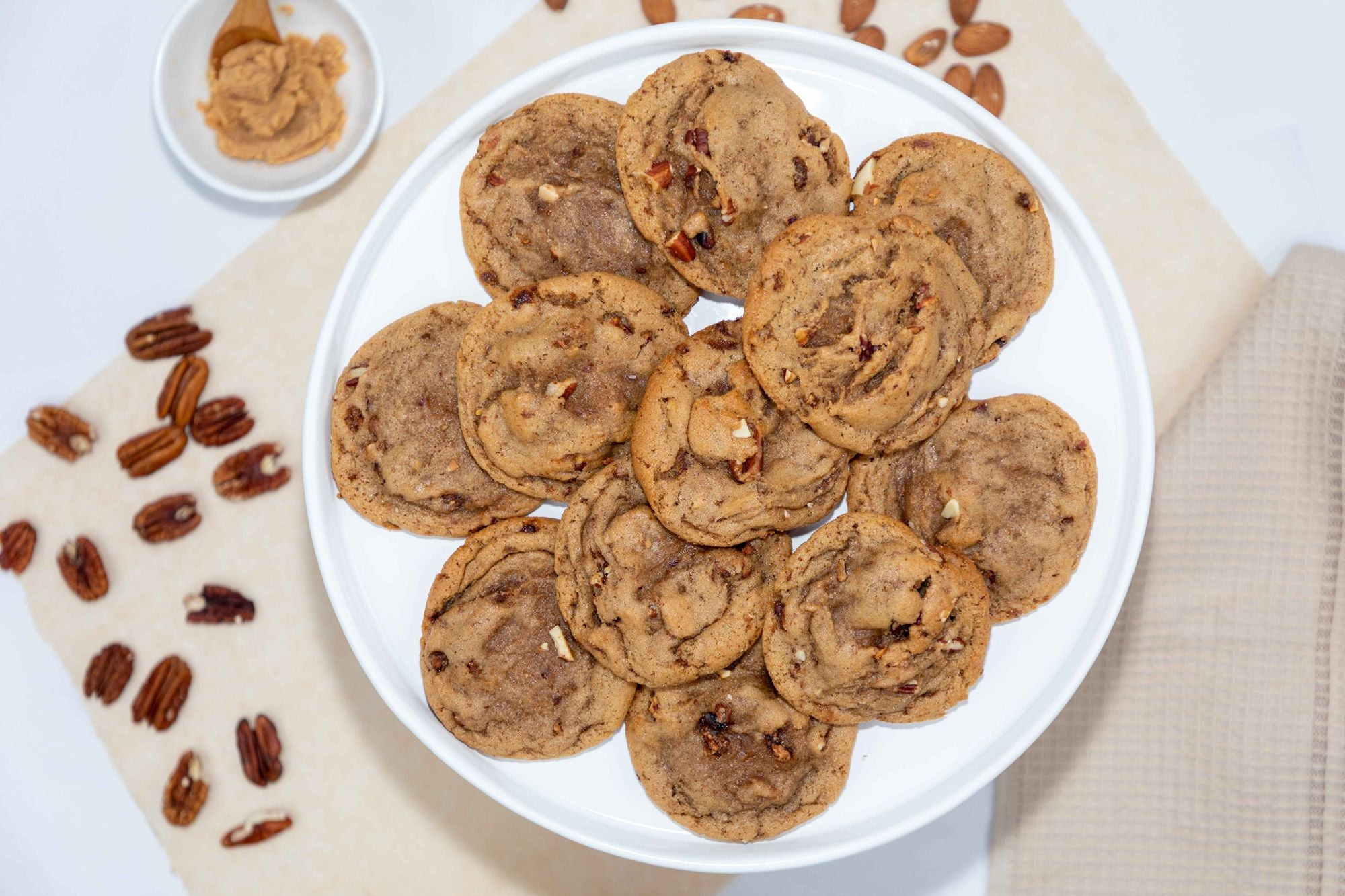 Toasted Almond Pecan Cookie