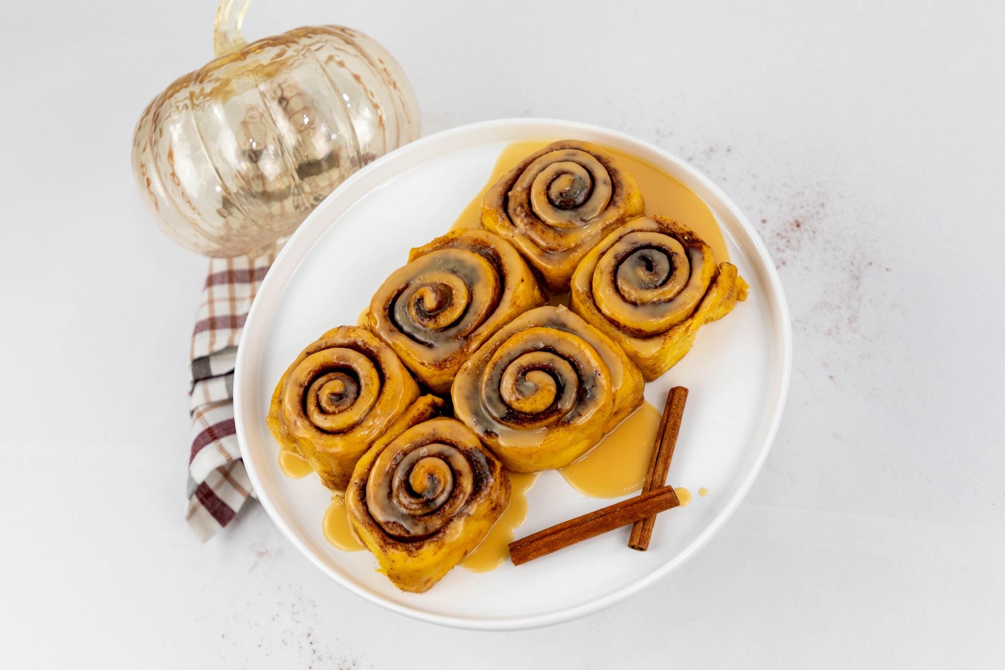 Salted Maple Pumpkin Spice Roll